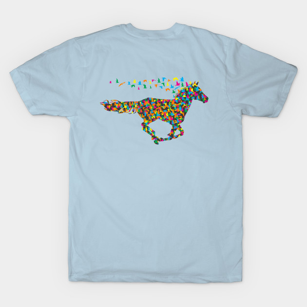 Horse Birds - Horsefly - Multicolor - Barn Shirt USA by Barn Shirt USA